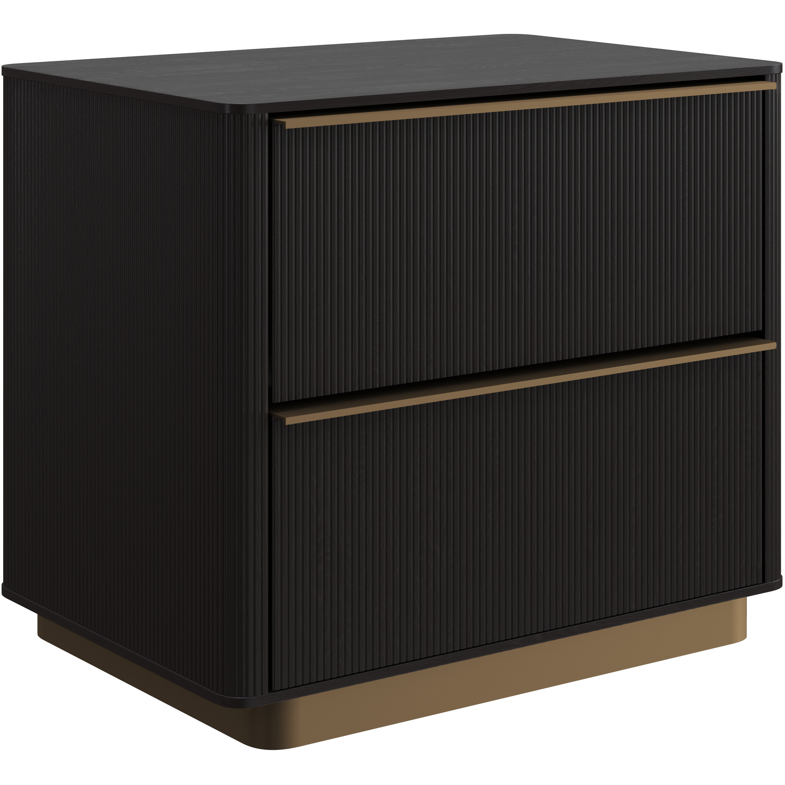 Kalla 28 X 24.25 inch Charcoal Night Stand